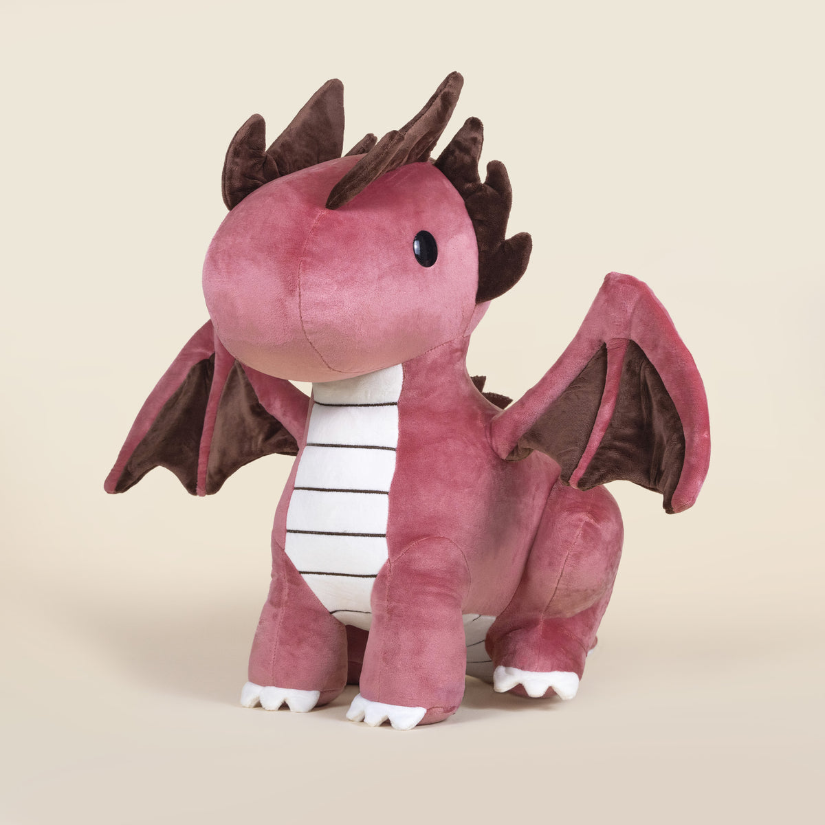 Giant Draggi the Fire Dragon | Mystical Stuffed Animal Plushie