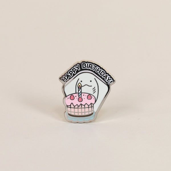 Happy Birthday Enamel Pin