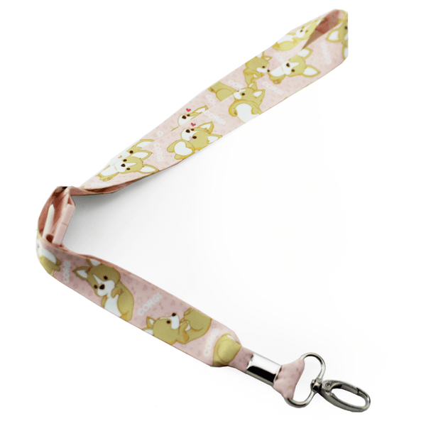 Corgi Lanyard Keys and Badge Holder - Bellzi