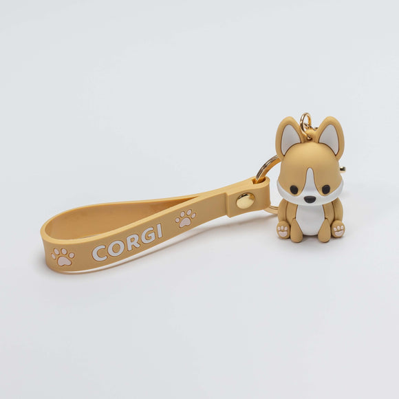 Corgi Figure Keychain - Bellzi