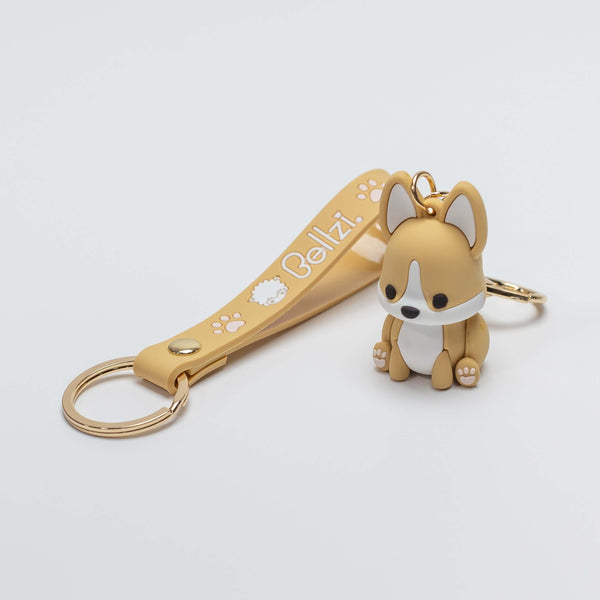 Corgi Figure Keychain - Bellzi