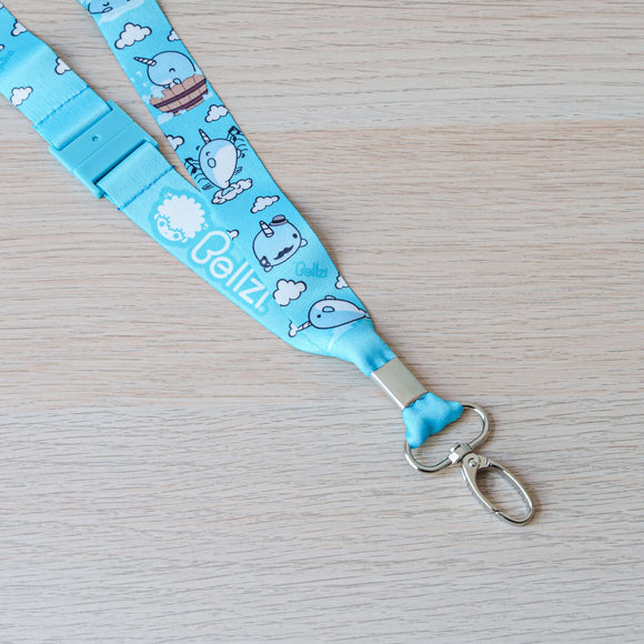 Narwhali Lanyard Keys and Badge Holder - Bellzi