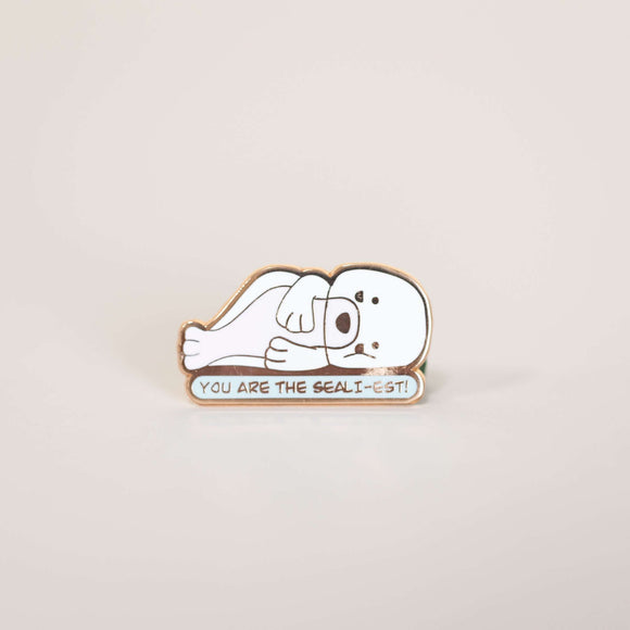 Seali Enamel Pin - You Are The Seali-est - Bellzi