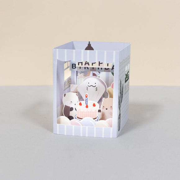 3D Greeting Card - Happy Birthday - Bellzi