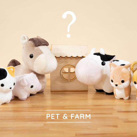 Pet & Farm Plushies Mystery Bag - Bellzi