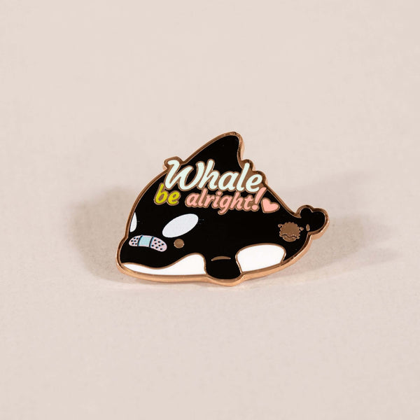 Orki Enamel Pin - Whale be alright