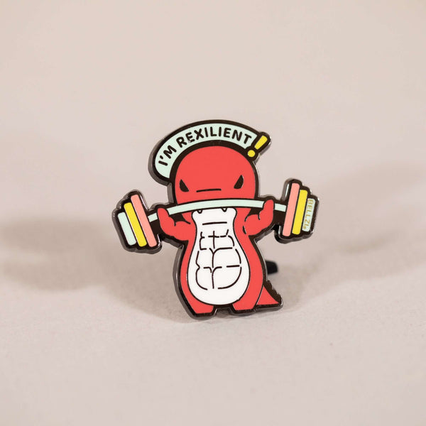 Rexxi Enamel Pin - I'm Rexilient