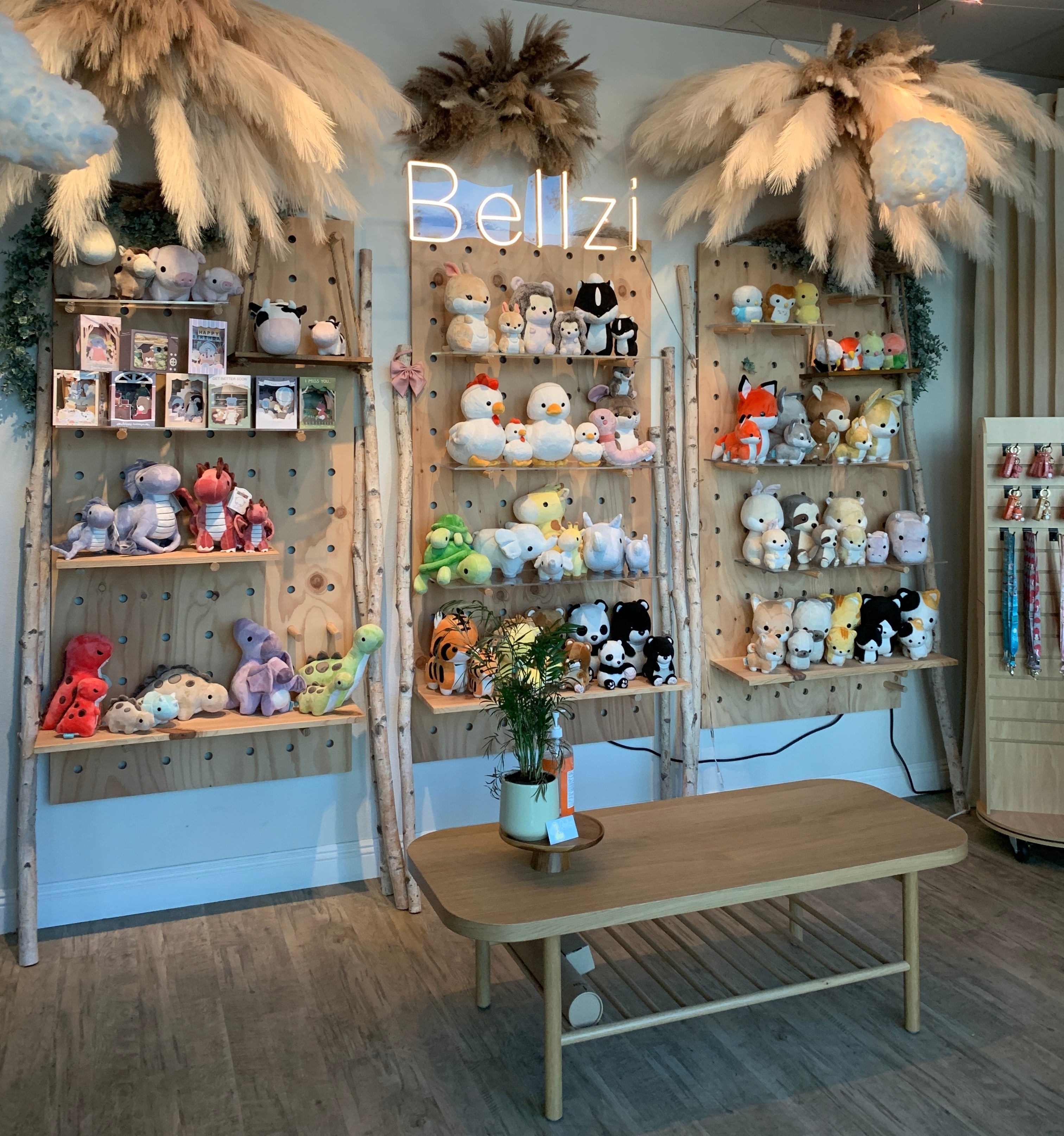 Ideas for displaying stuffed on sale animals