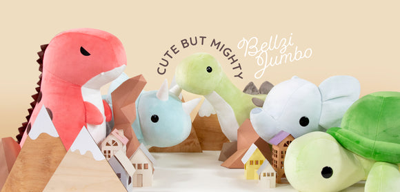 Pencil Case Plush Stuffed Animal by Bellzi
