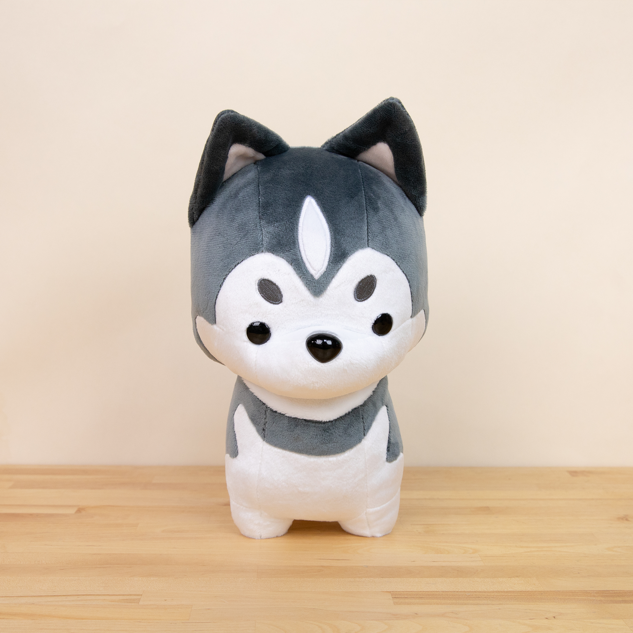 Stuffed top animal huskies
