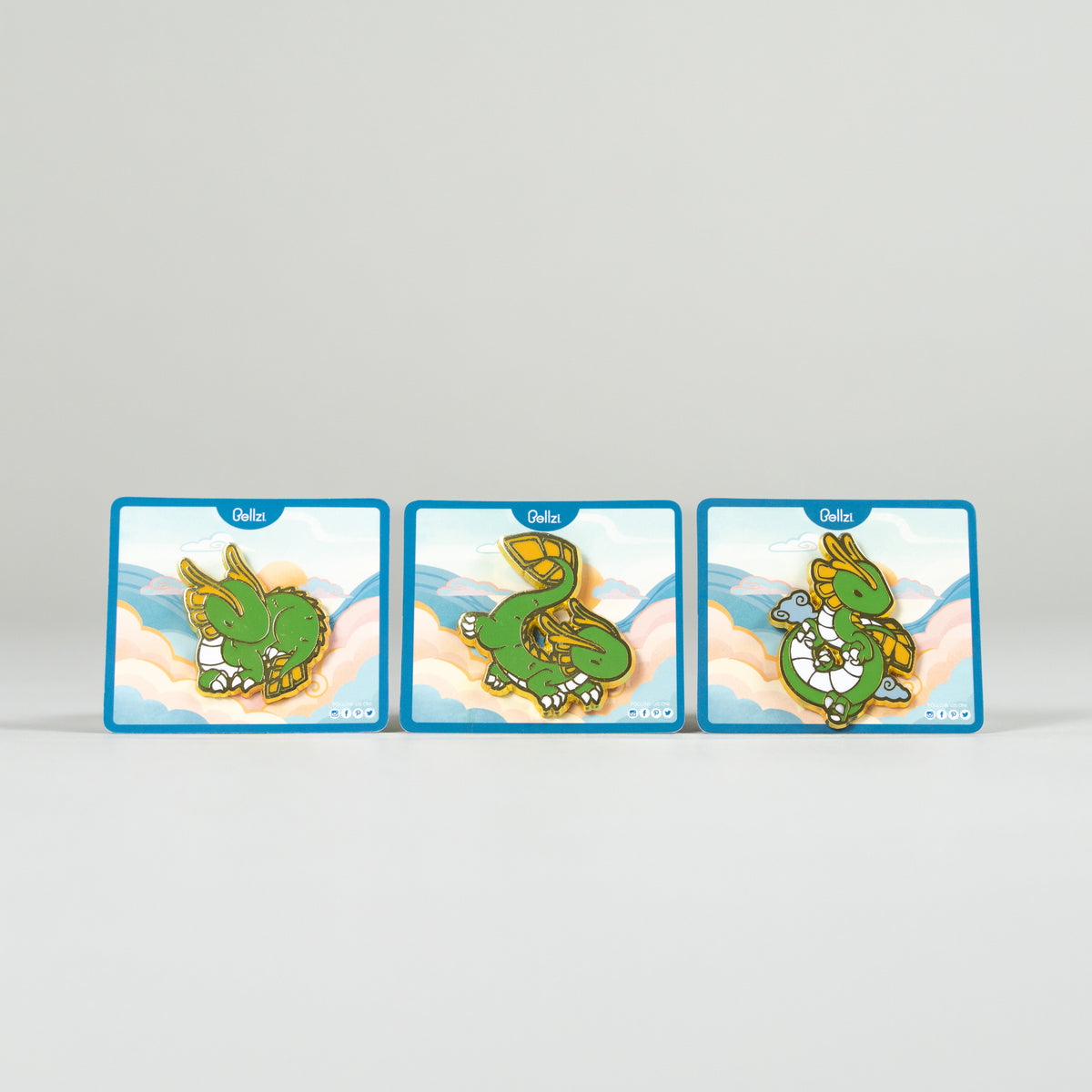 Long-yi Enamel Pin - Float