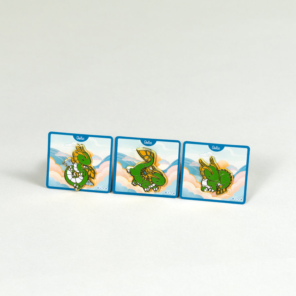 Long-yi Enamel Pin - Soar
