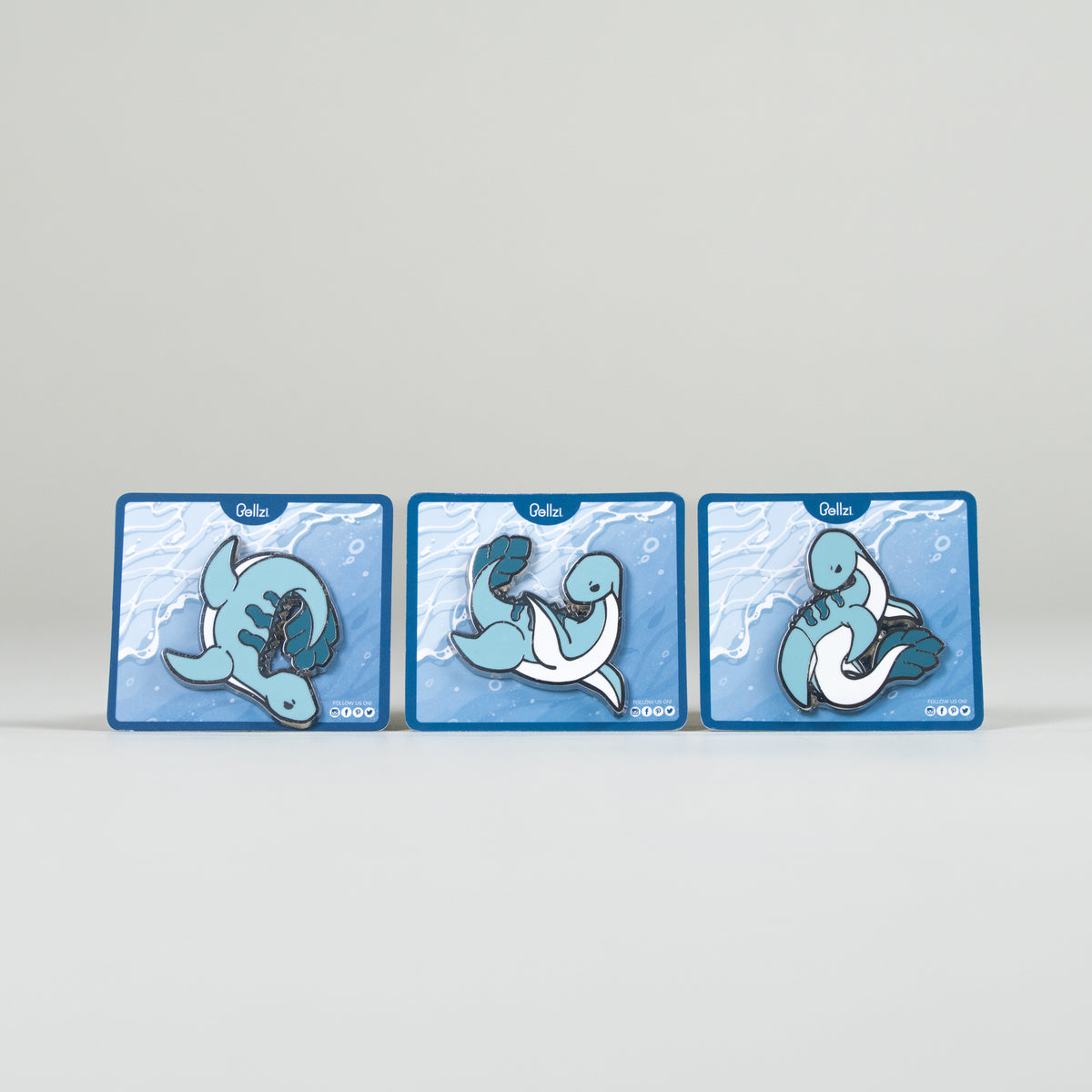 Nessi Enamel Pin - Dive