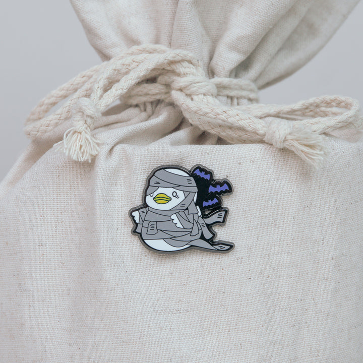 Ducki Mummy Enamel Pin