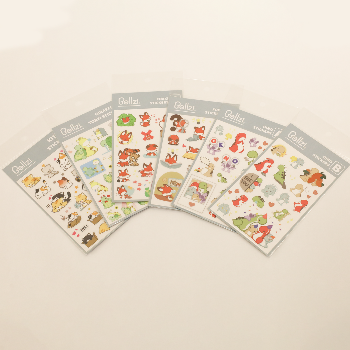 Foxxi Sticker Sheet B