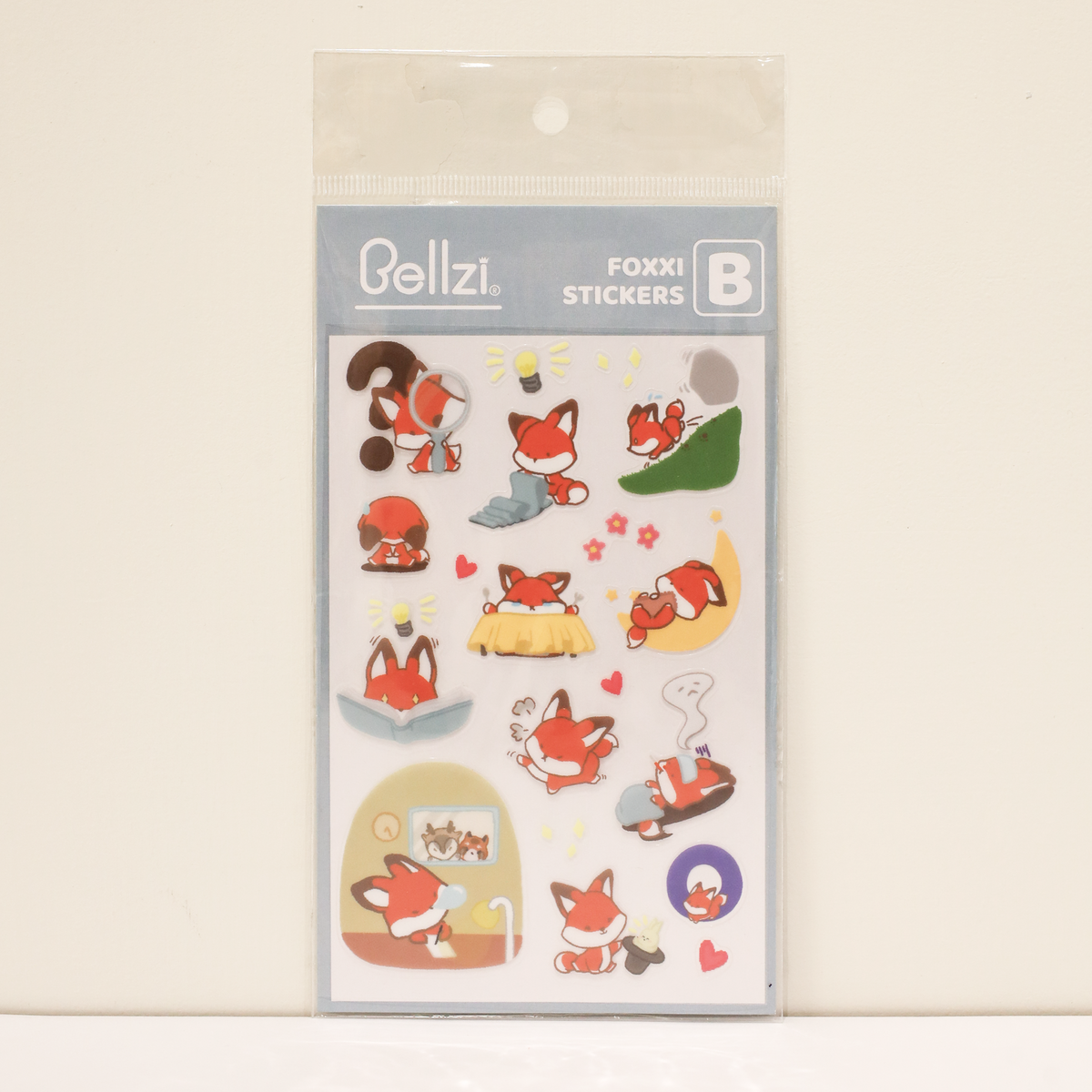Foxxi Sticker Sheet B