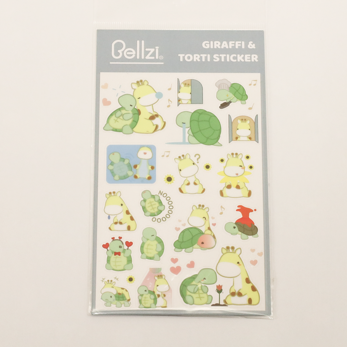 Giraffi & Torti Sticker Sheet