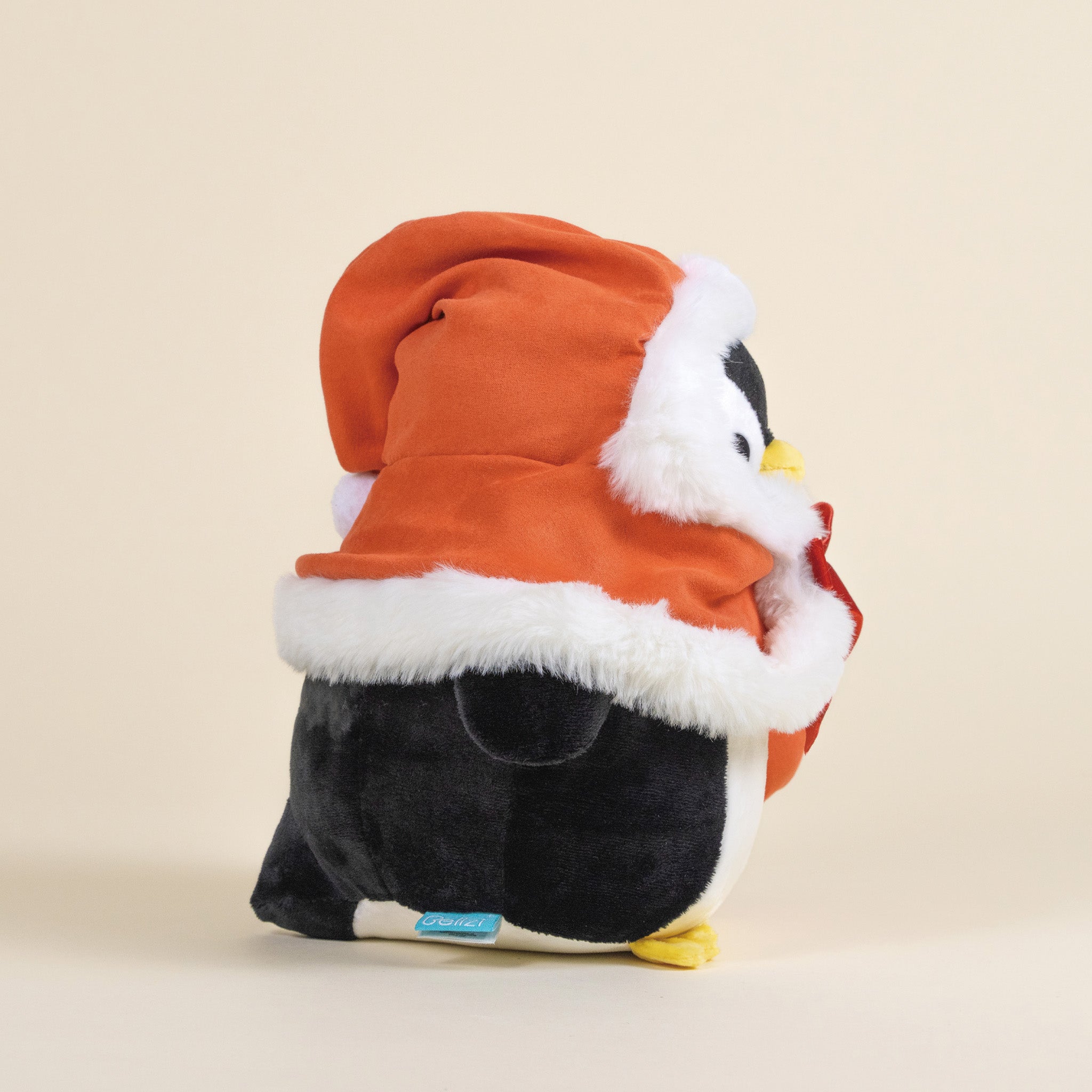 Penguin with Santa Outfit