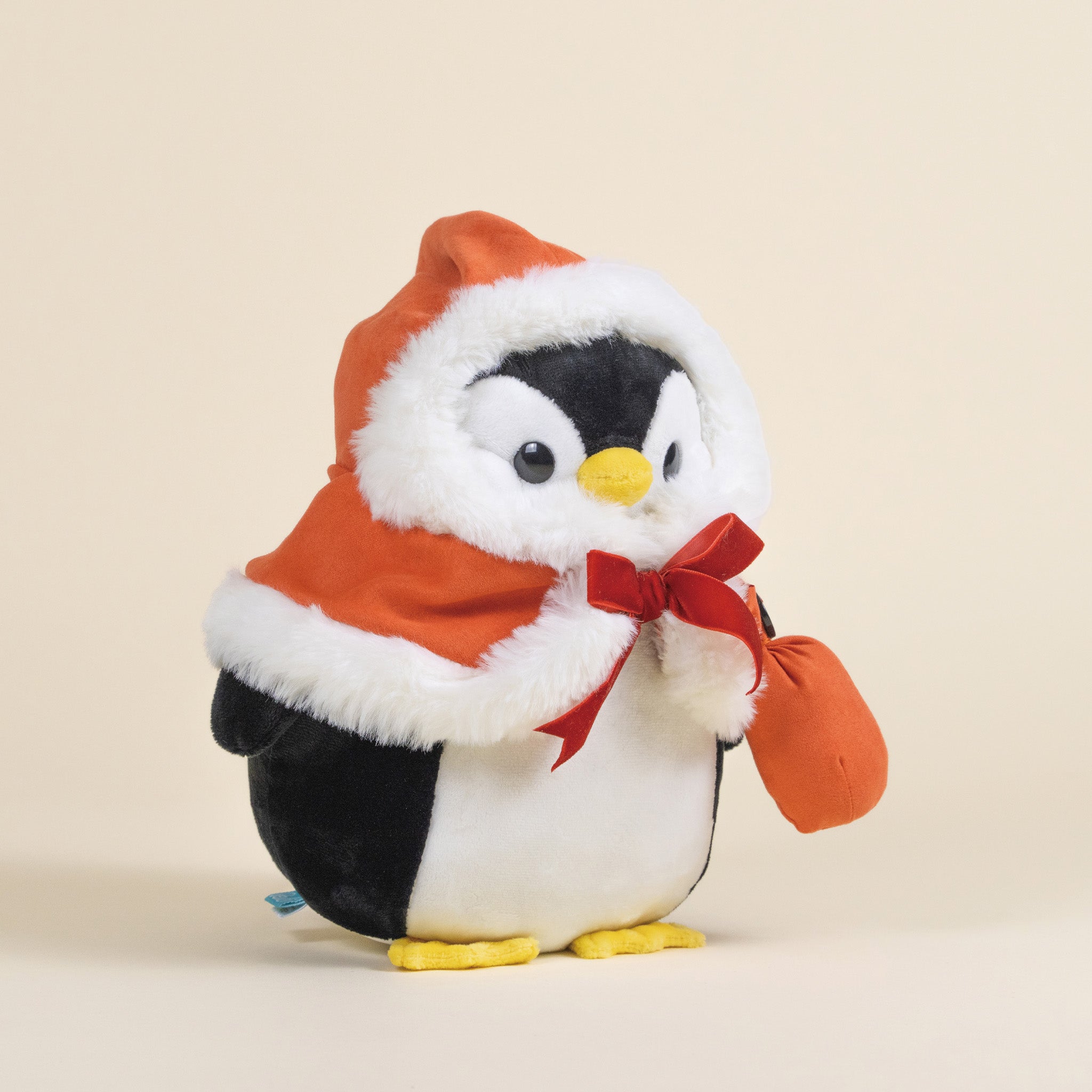 Penguin with Santa Outfit