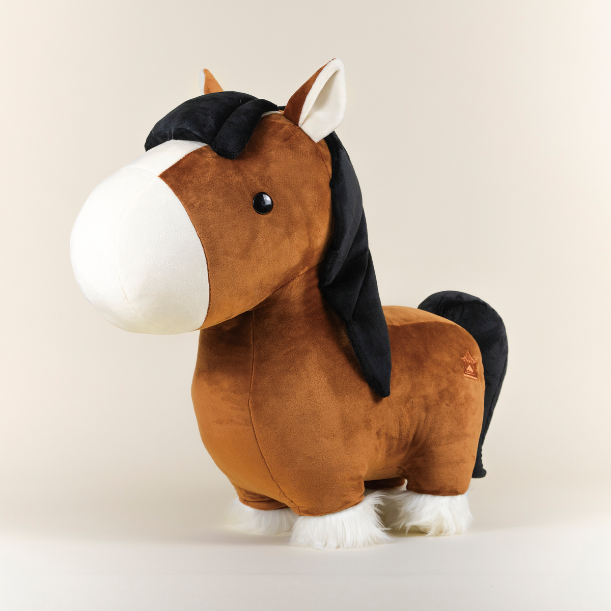 Giant Clydesdale the Horsi - Giant Horse Stuffed Animal | Bellzi