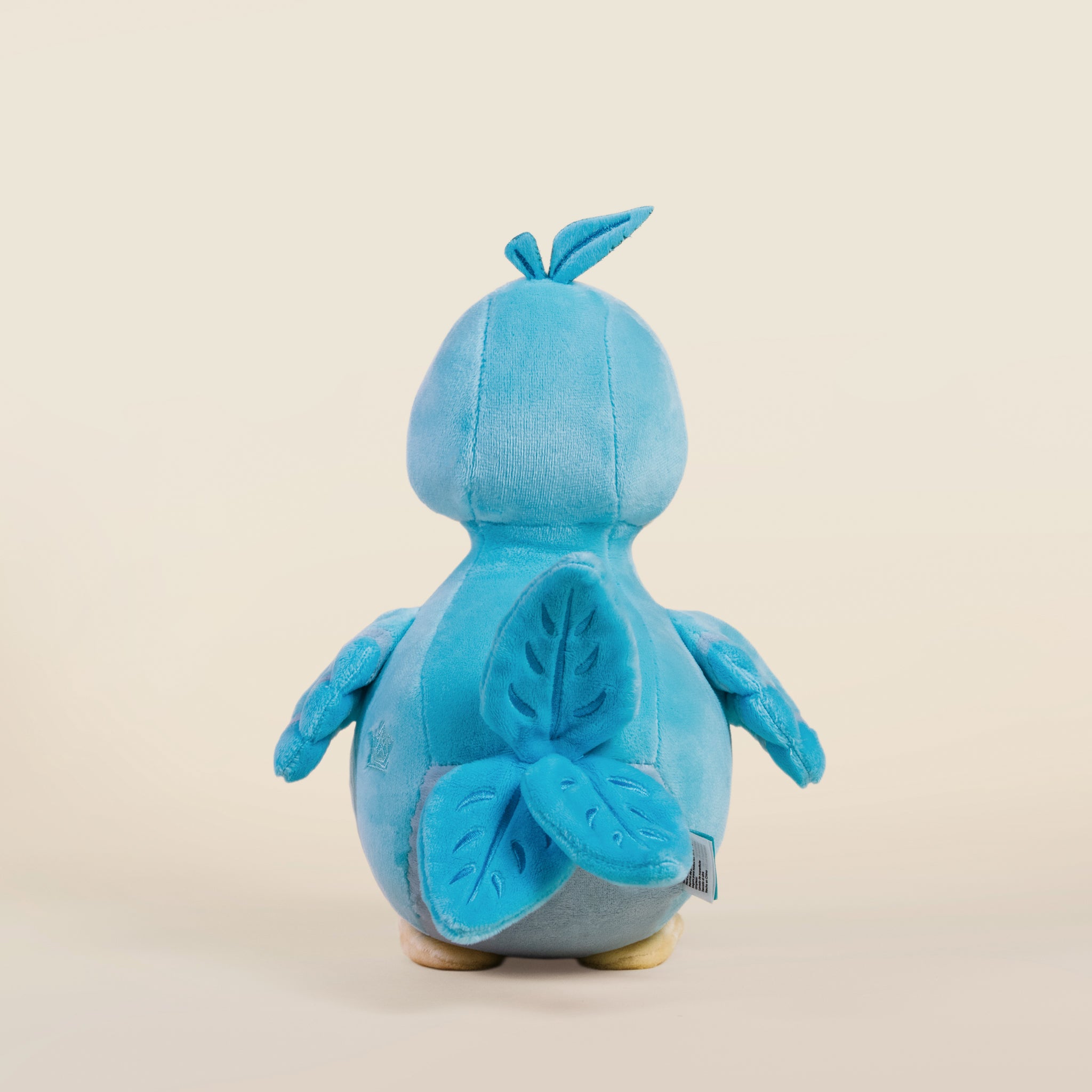 Bellzi Dodoi the Dodo Bird regular plush, back view