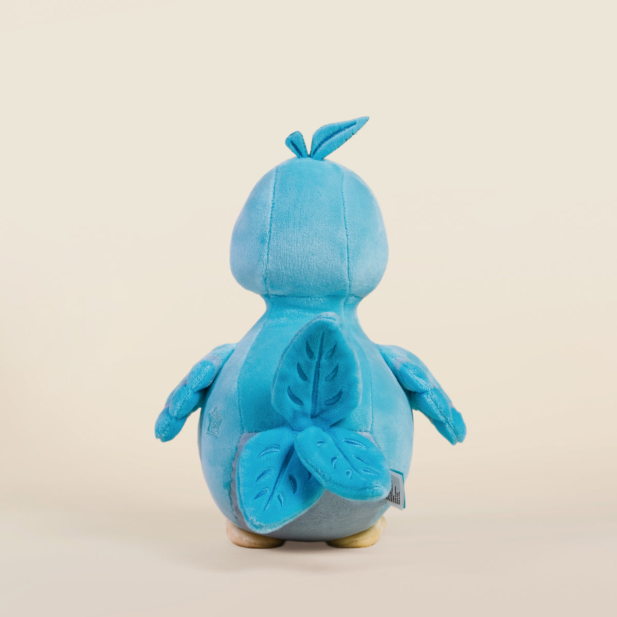 Bellzi Dodoi the Dodo Bird regular plush, back view
