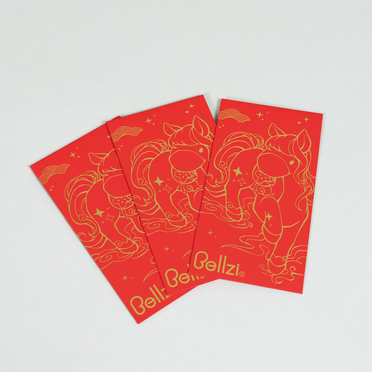 Golden Horsi Red Envelopes