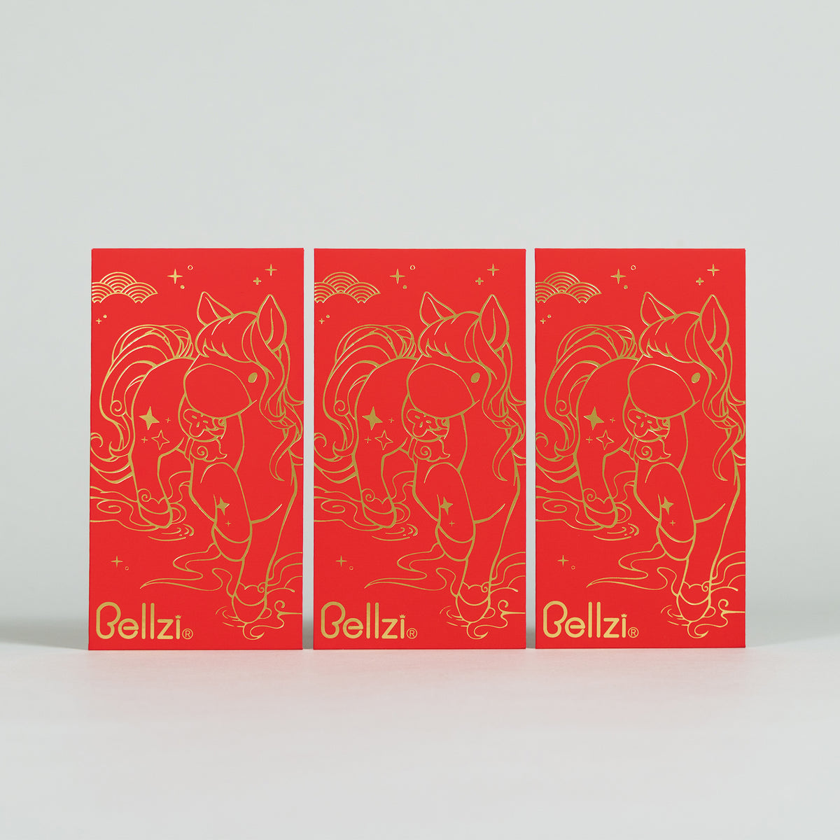 Golden Horsi Red Envelopes