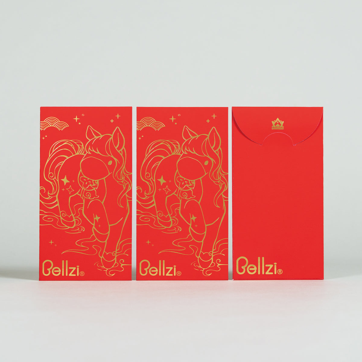 Golden Horsi Red Envelopes