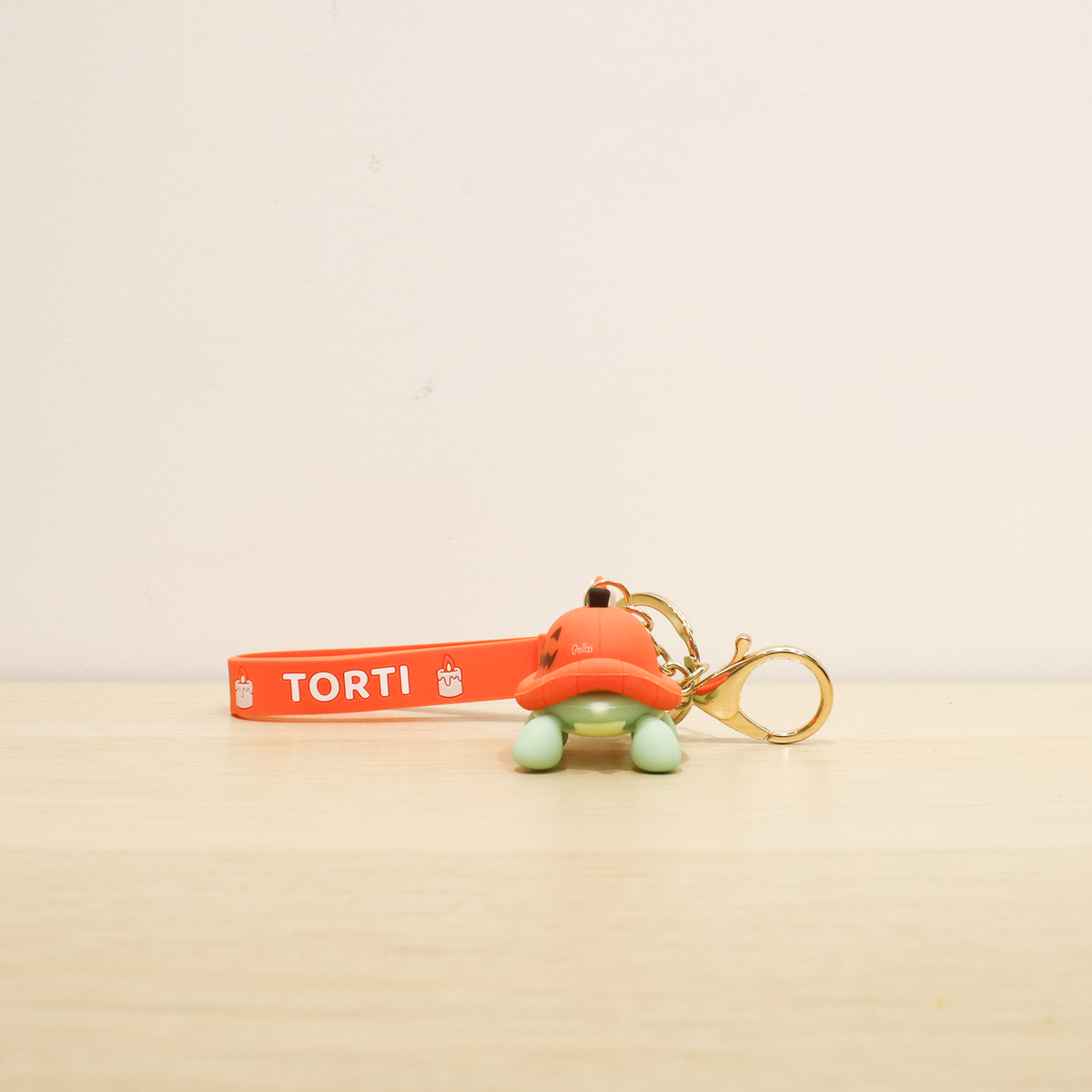 Pumpkin Torti Figure Keychain