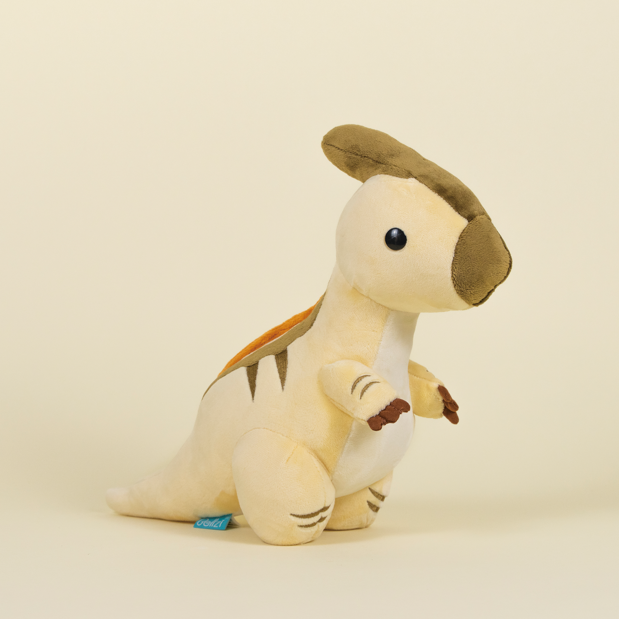 Parasauri the Parasaurolophus Dinosaur Plush Bellzi