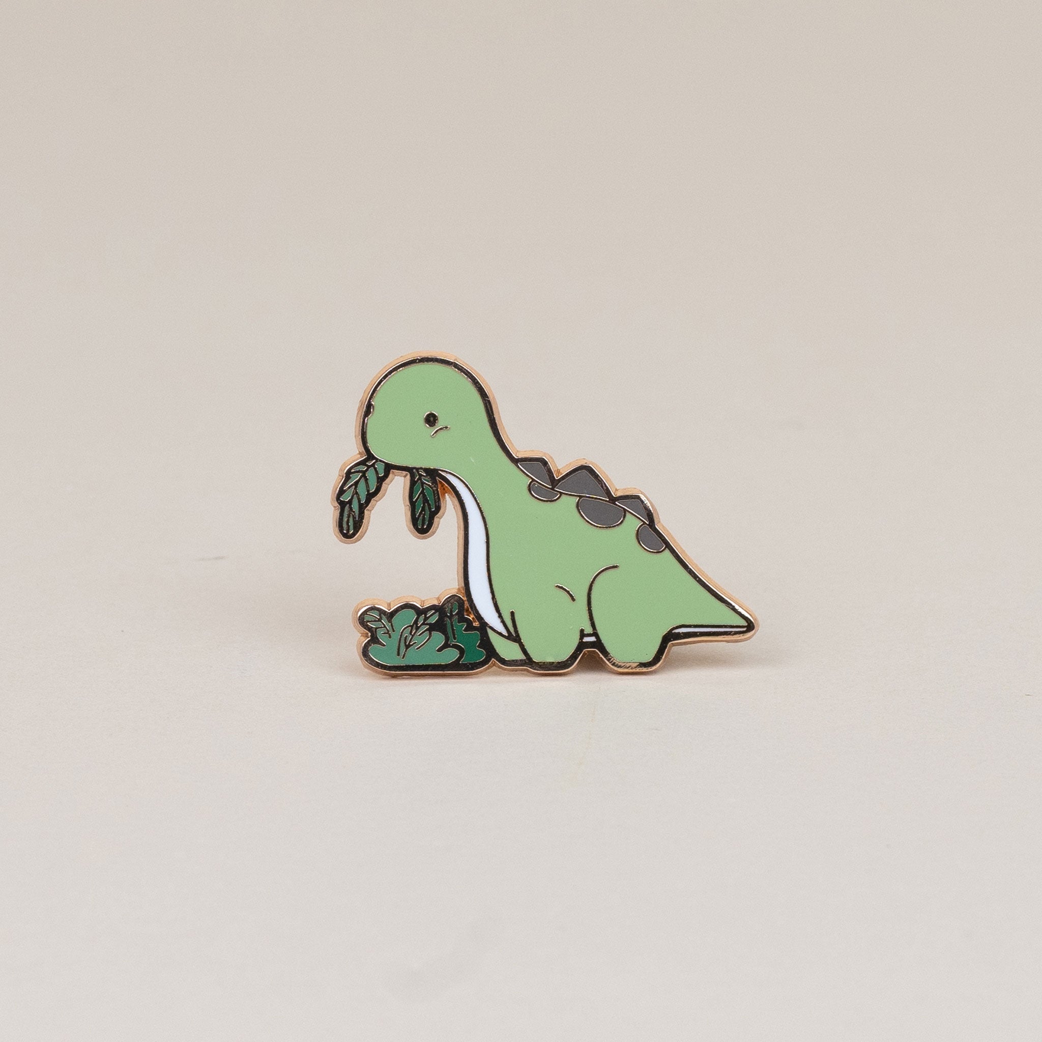 Bronti Enamel Pin - Eating