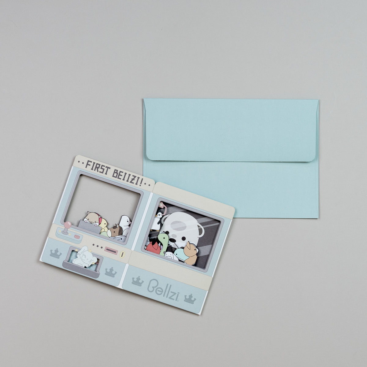 3D Greeting Card - First Bellzi