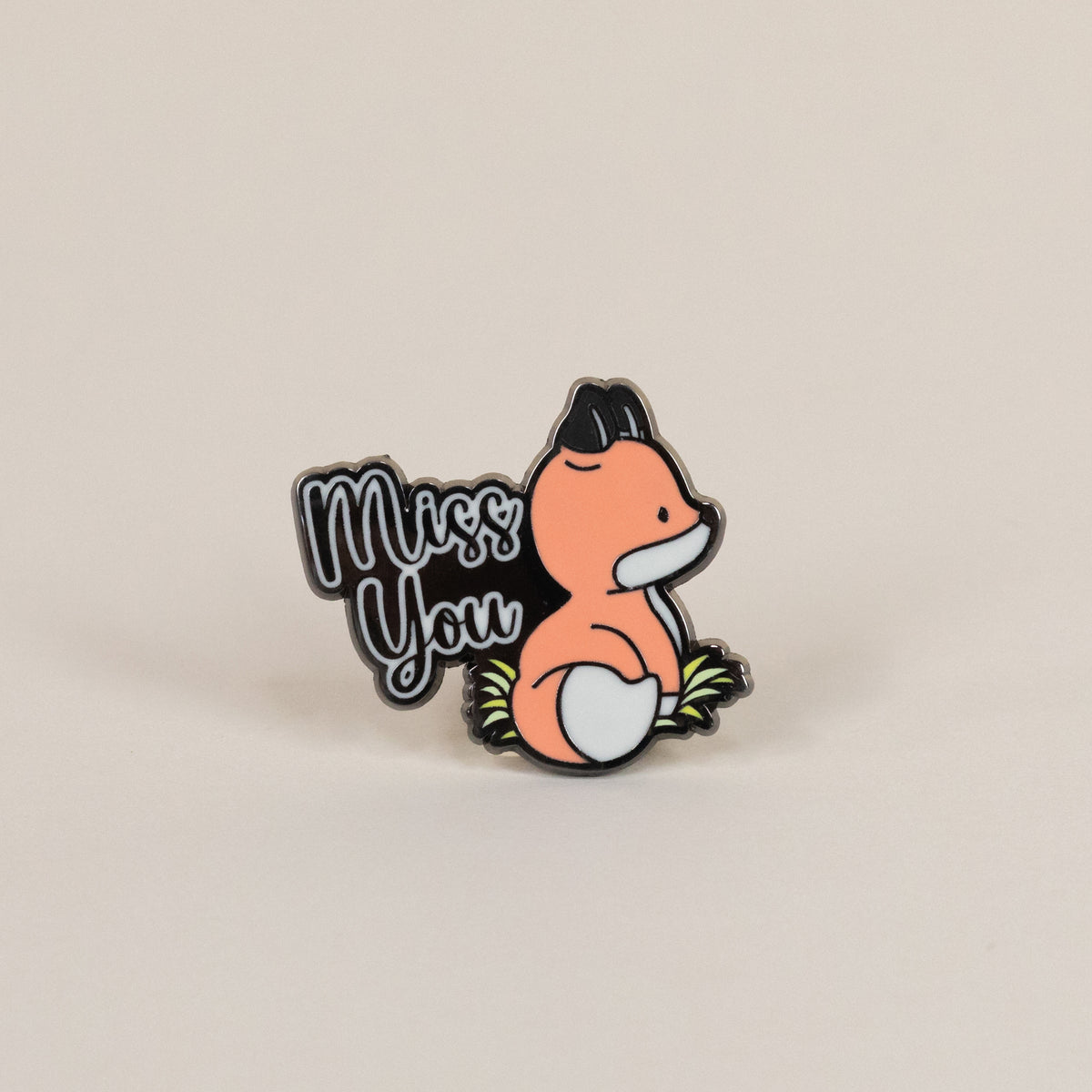 Miss you Enamel Pin