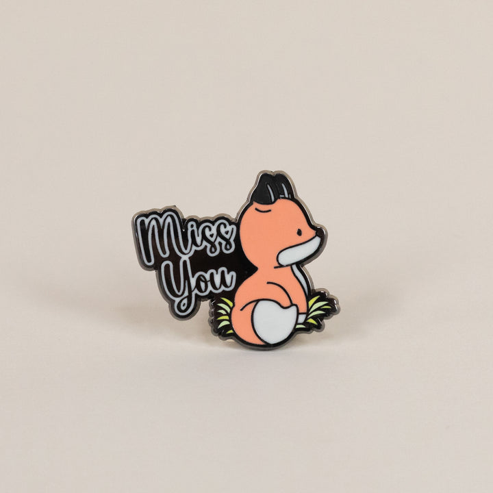 Miss you Enamel Pin