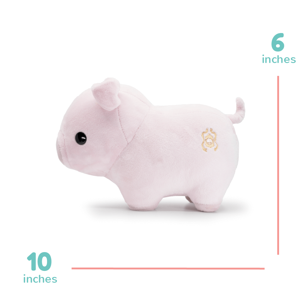Bellzi - Pink Pig Cute Stuffed Animal Plush Toy - Piggi