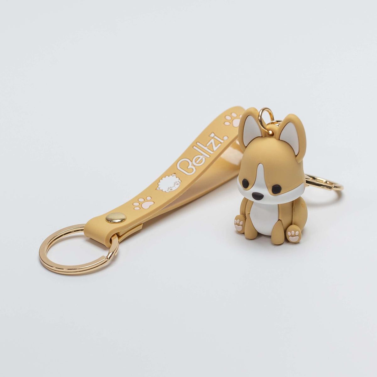 Corgi Figure Keychain - Bellzi