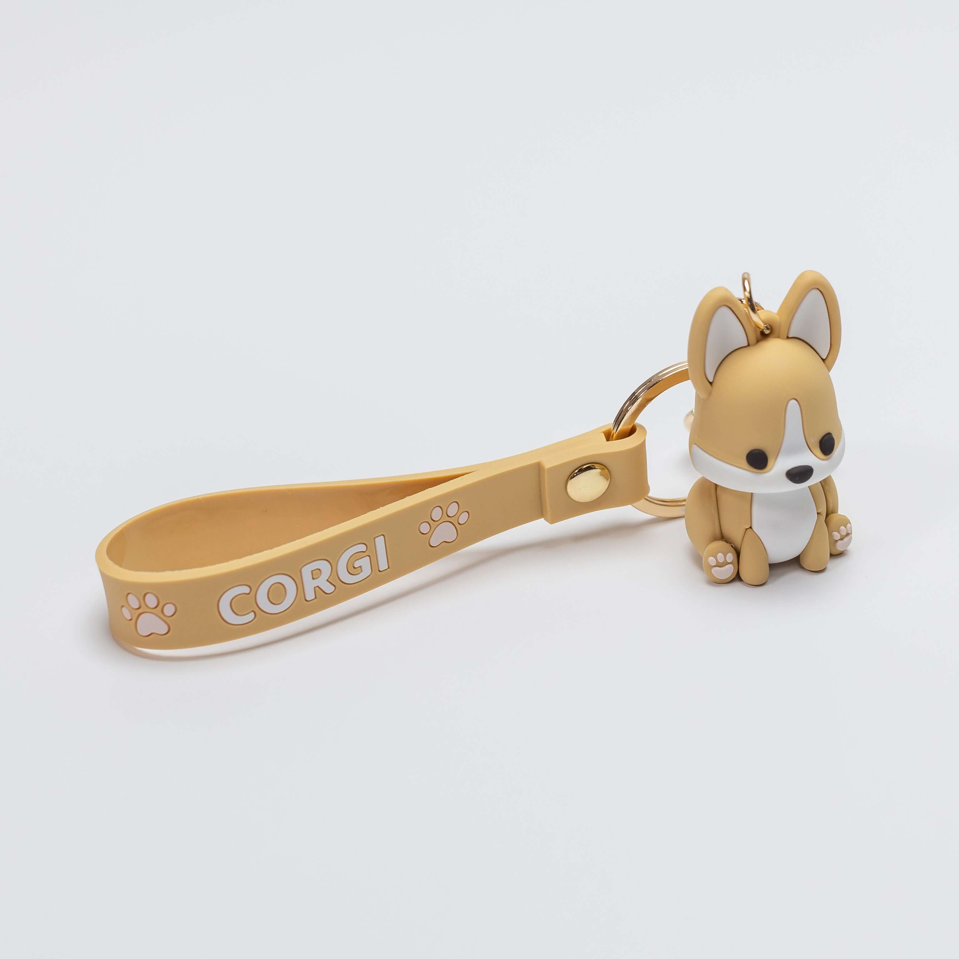 Kawaii Corgi Keyring Dog Keychain, BestofKawaii