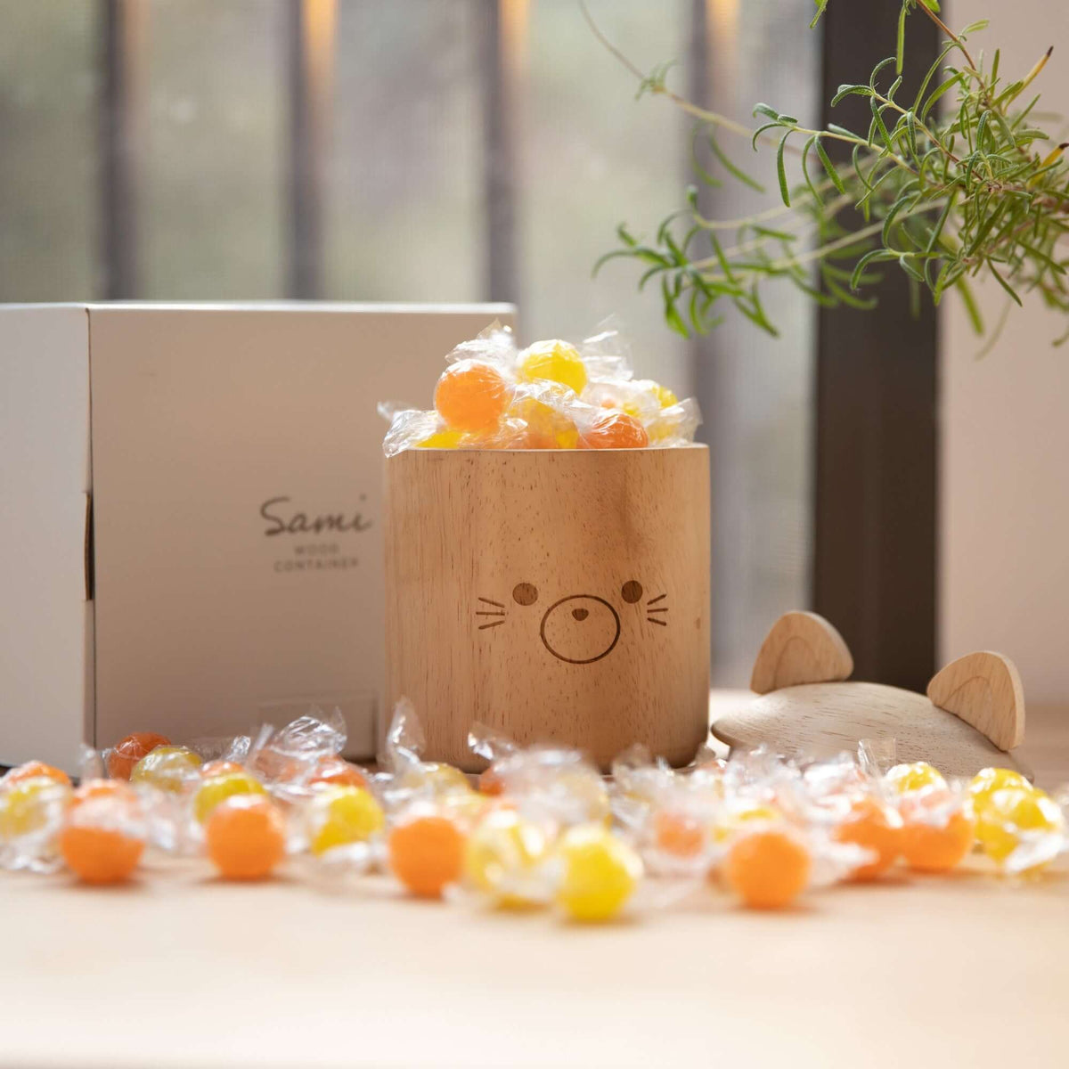 Sami Wood Container