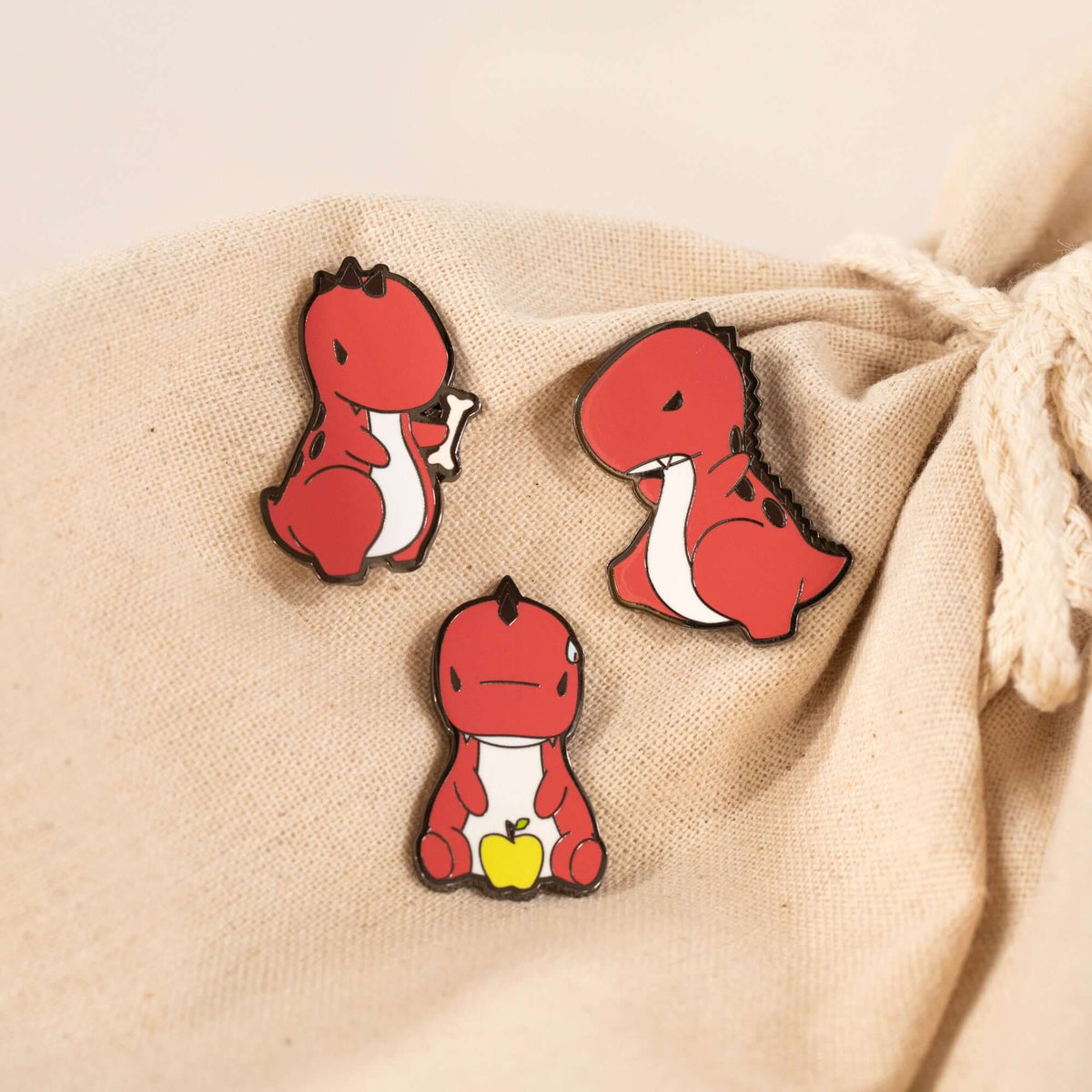 Rexxi Enamel Pin - Walk - Bellzi