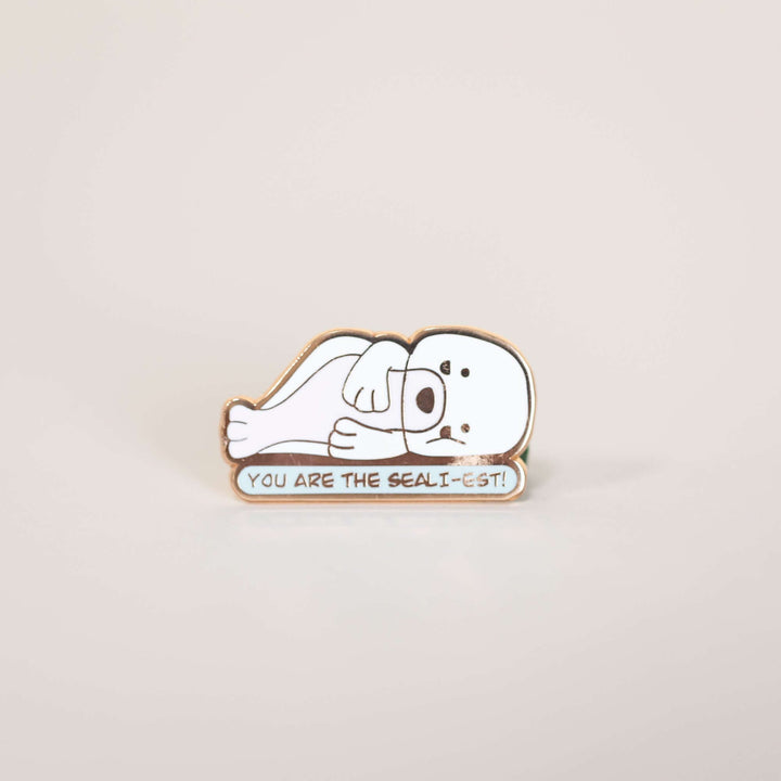 Seali Enamel Pin - You Are The Seali-est - Bellzi