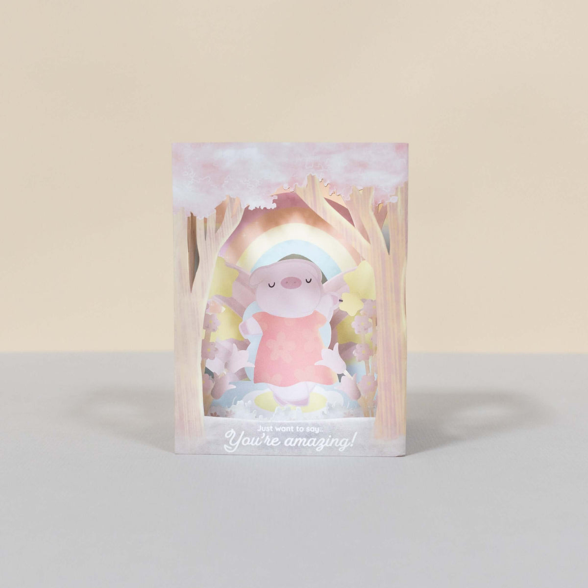 3D Greeting Card - You're Amazing - Bellzi