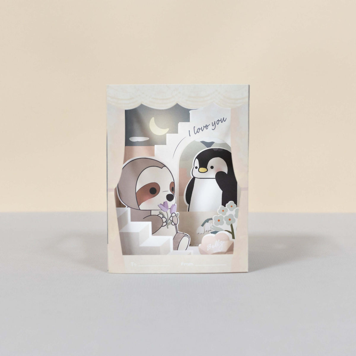 3D Greeting Card - I Love You - Bellzi