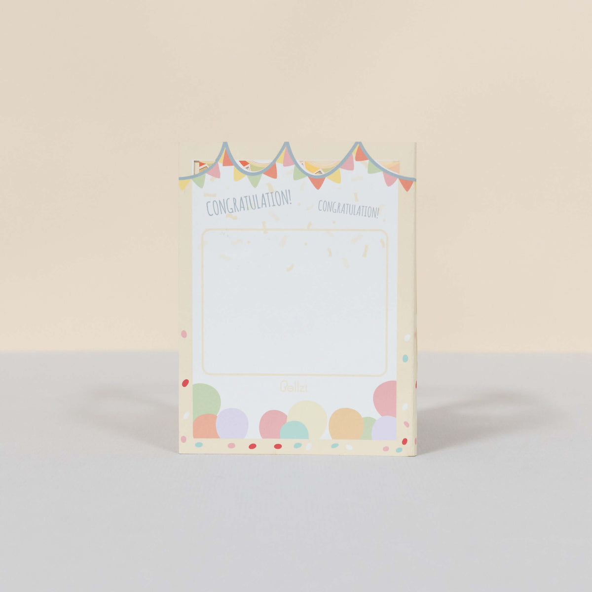3D Greeting Card - Congratulations - Bellzi