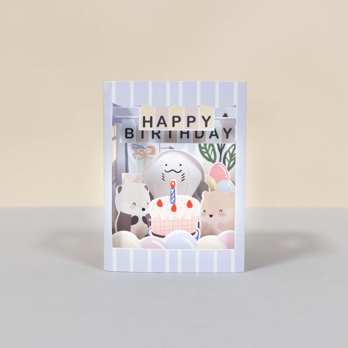 3D Greeting Card - Happy Birthday - Bellzi