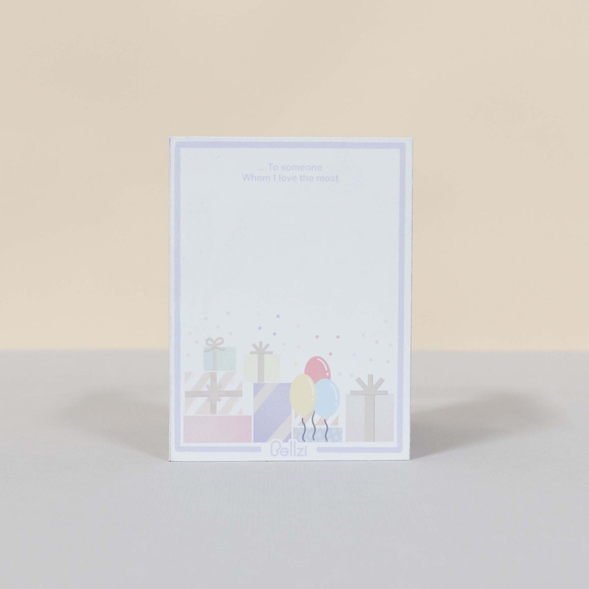 3D Greeting Card - Happy Birthday - Bellzi