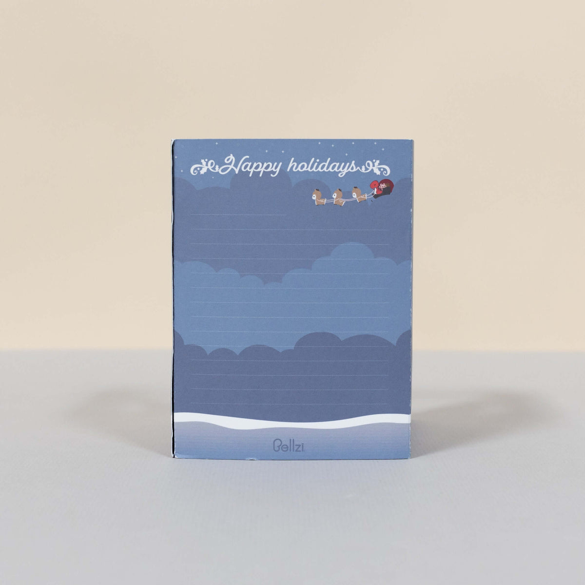 3D Greeting Card - Happy Holidays - Bellzi