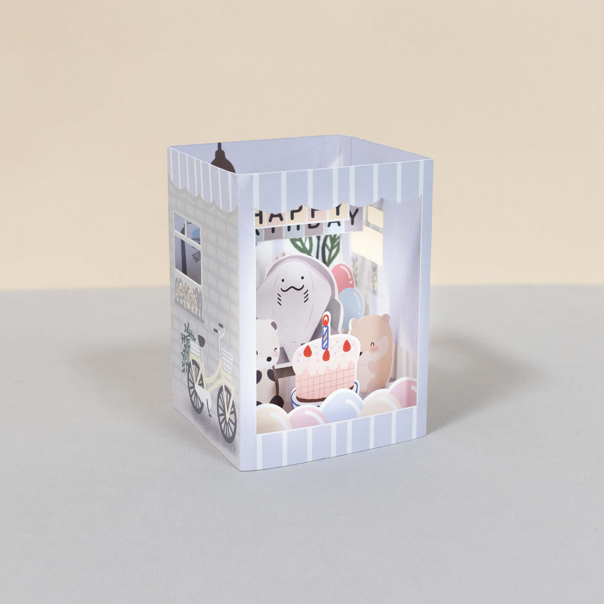 3D Greeting Card - Happy Birthday - Bellzi