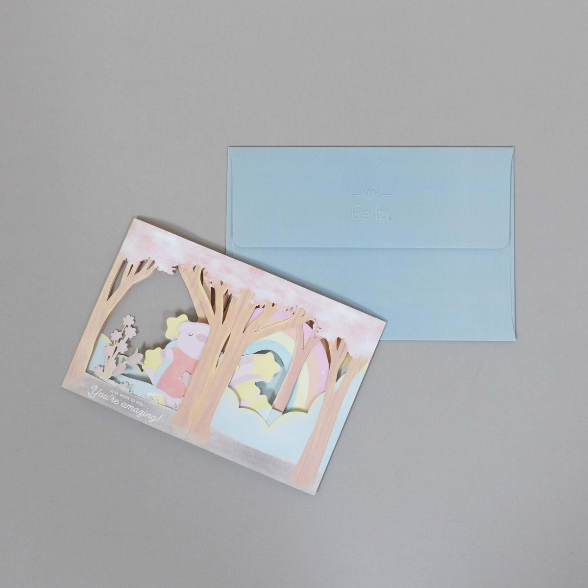 3D Greeting Card - You're Amazing - Bellzi