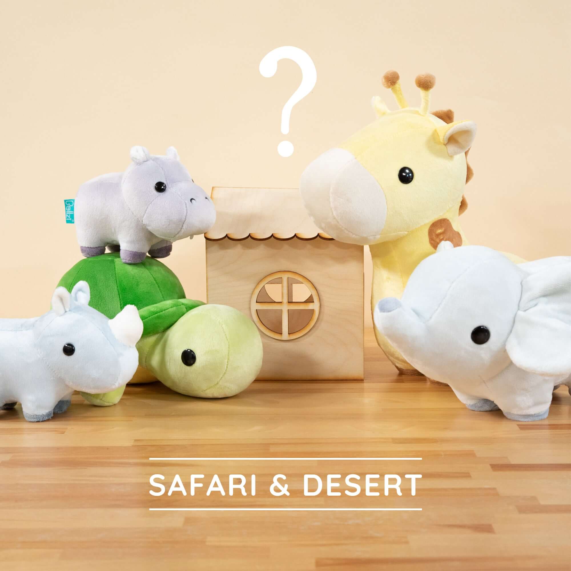 Safari & Desert Plushies Mystery Bag Plush Stuffed Animal by Bellzi